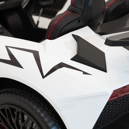 Vehicle Lamborghini Aventador SV White