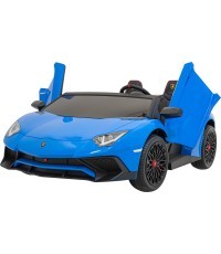 Elektromobilis Lamborghini Aventador SV, mėlynas