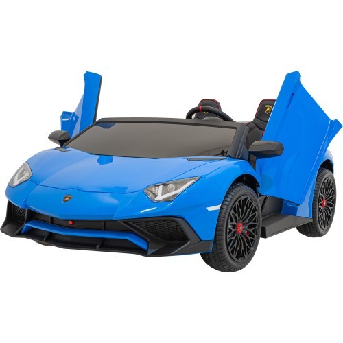 Elektromobilis Lamborghini Aventador SV, mėlynas