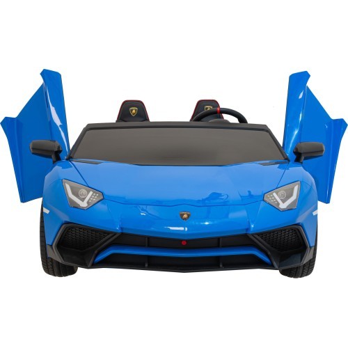 Электромобиль Lamborghini Aventador SV, синий