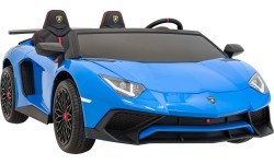 Elektromobilis Lamborghini Aventador SV, mėlynas