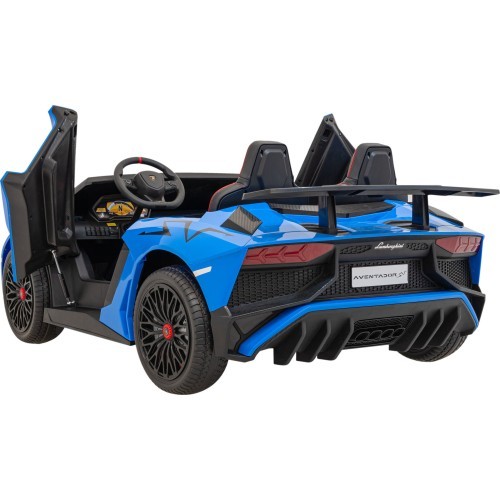 Elektromobilis Lamborghini Aventador SV, mėlynas