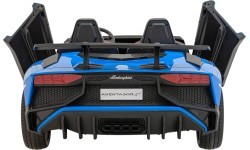Elektromobilis Lamborghini Aventador SV, mėlynas