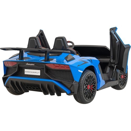 Elektromobilis Lamborghini Aventador SV, mėlynas