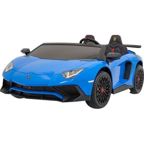 Электромобиль Lamborghini Aventador SV, синий
