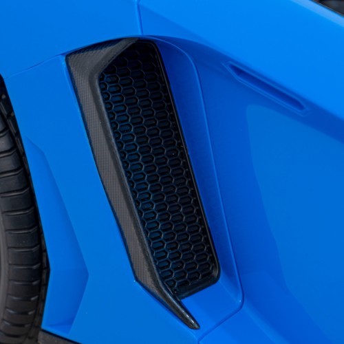 Электромобиль Lamborghini Aventador SV, синий