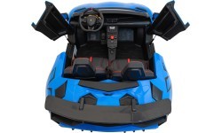 Vehicle Lamborghini Aventador SV Blue