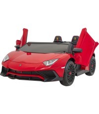 Vehicle Lamborghini Aventador SV Red
