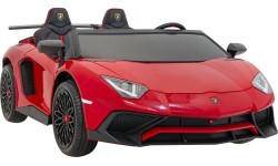 Электромобиль Lamborghini Aventador SV Red