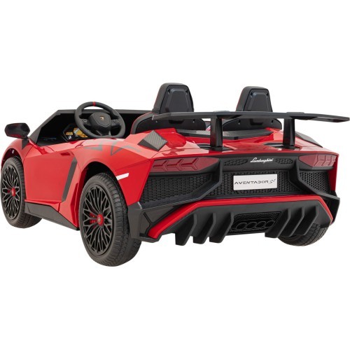 Vehicle Lamborghini Aventador SV Red