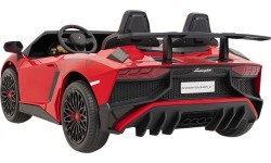 Vehicle Lamborghini Aventador SV Red