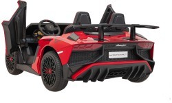 Vehicle Lamborghini Aventador SV Red