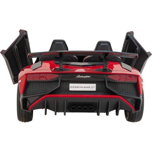 Vehicle Lamborghini Aventador SV Red