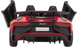 Vehicle Lamborghini Aventador SV Red
