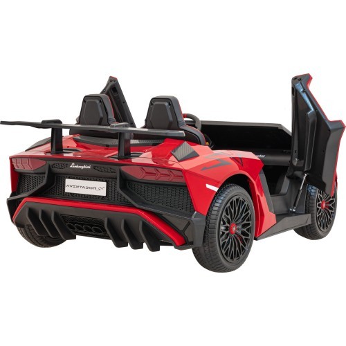 Vehicle Lamborghini Aventador SV Red
