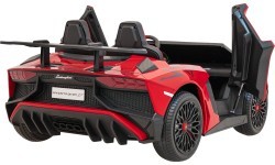 Электромобиль Lamborghini Aventador SV Red