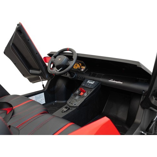 Электромобиль Lamborghini Aventador SV Red