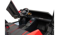 Электромобиль Lamborghini Aventador SV Red