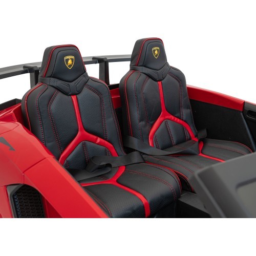 Elektromobilis Lamborghini Aventador SV Red