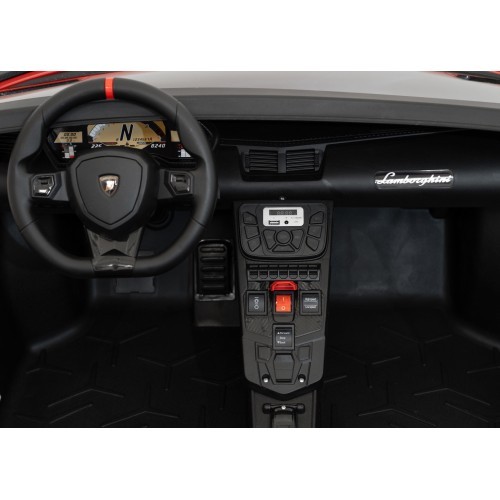 Электромобиль Lamborghini Aventador SV Red