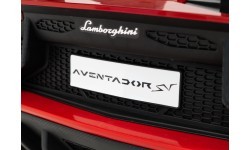 Vehicle Lamborghini Aventador SV Red