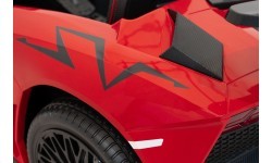 Elektromobilis Lamborghini Aventador SV Red