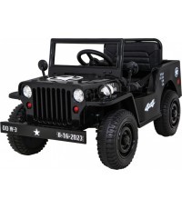 Retro Military Vehicle Black