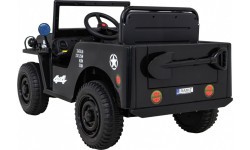 Retro Military Vehicle Black