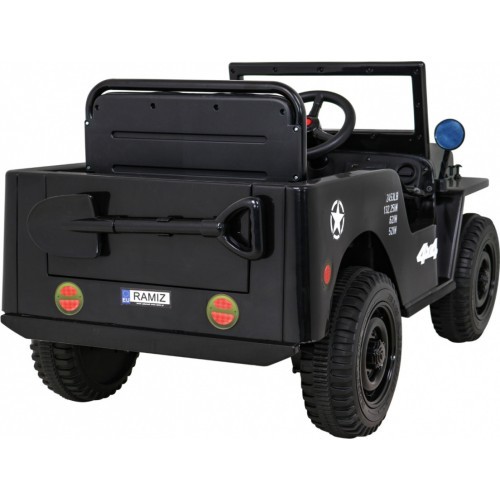 Retro Military Vehicle Black