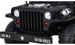 Retro Military Vehicle Black