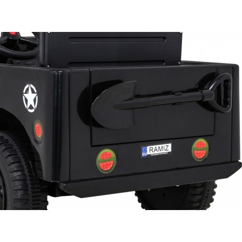 Retro Military Vehicle Black