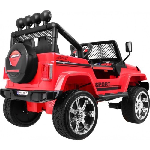 Детский электромобиль Raptor Drifter 4 x 4 красный