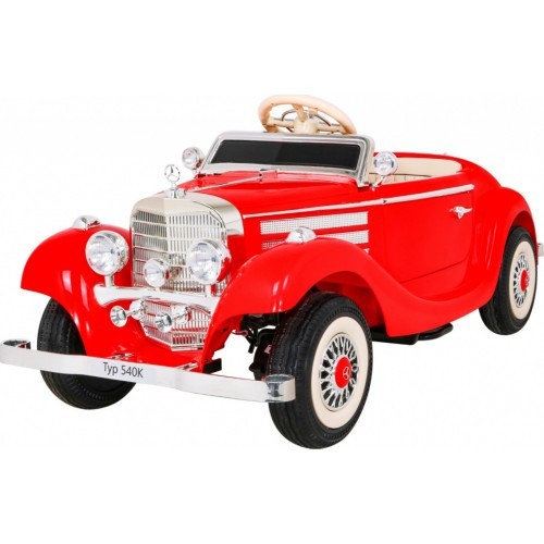 Vehicle Mercedes Benz Retro Type 540A Red