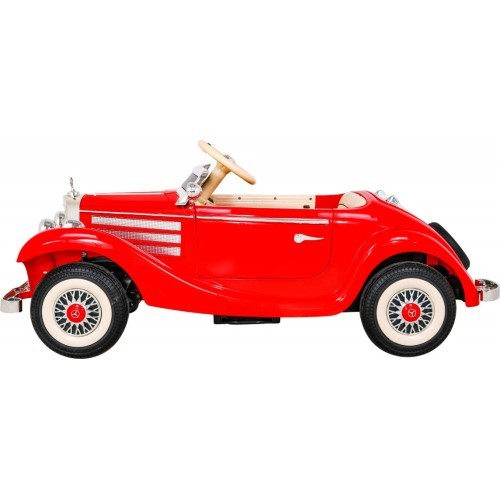 Elektromobilis vaikams Mercedes Benz Retro Type 540A, raudonas
