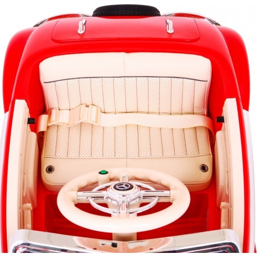 Детский электромобиль Mercedes Benz Retro Type 540A, красный