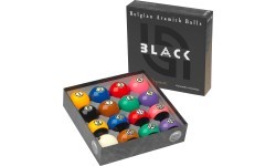 Aramith US Tournament TV Black Pool BallSet 57.2mm