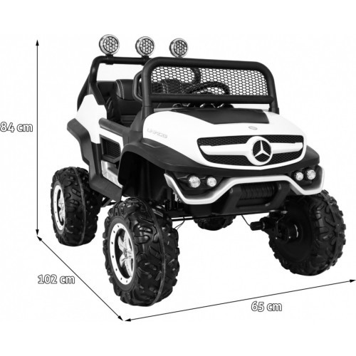 Vaikiškas elektromobilis Mercedes-Benz Unimog
