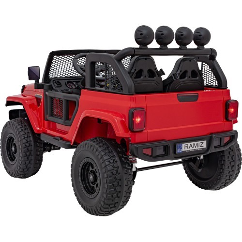 Elektromobilis OFF-ROAD 3.0, raudonas