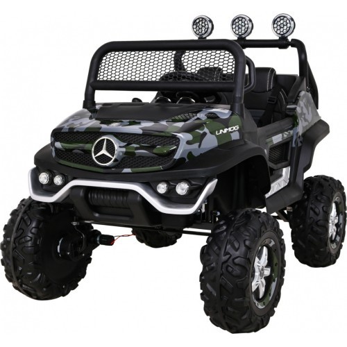 Elektromobilis Mercedes-Benz Unimog, kamufliažinis