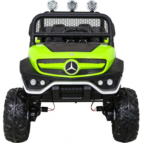 Детский электромобиль Mercedes-Benz Unimog, зелёный