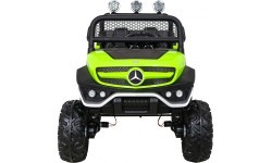 Elektromobilis vaikams Mercedes-Benz Unimog, žalias