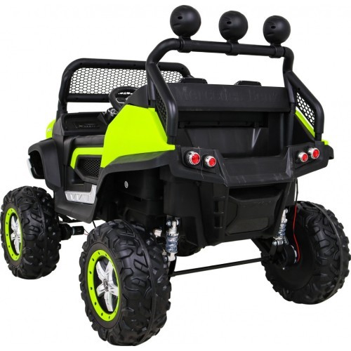 Детский электромобиль Mercedes-Benz Unimog, зелёный