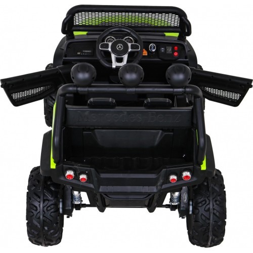Elektromobilis vaikams Mercedes-Benz Unimog, žalias