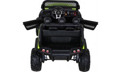 Elektromobilis vaikams Mercedes-Benz Unimog, žalias