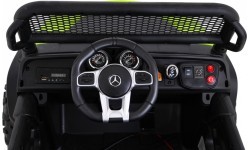 Elektromobilis vaikams Mercedes-Benz Unimog, žalias