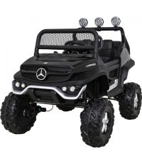 Mercedes-Benz Unimog elektromobilis, juodas