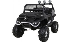 Mercedes-Benz Unimog elektromobilis, juodas