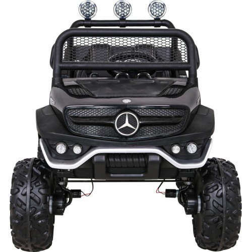 Mercedes-Benz Unimog elektromobilis, juodas