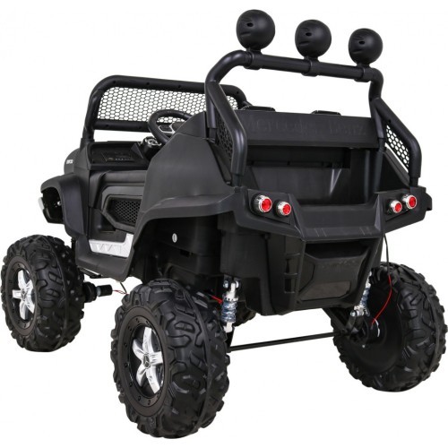 Mercedes-Benz Unimog elektromobilis, juodas