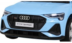 Elektromobilis Audi E-Tron Sportback, mėlynas